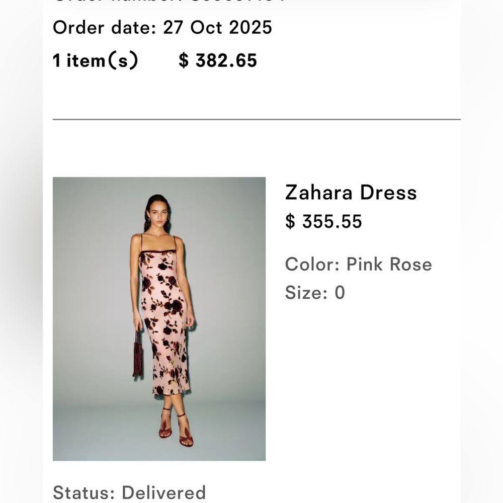 Reformation Zahara Dress Pink - Size 0
Wore once for about 3 hours pristine